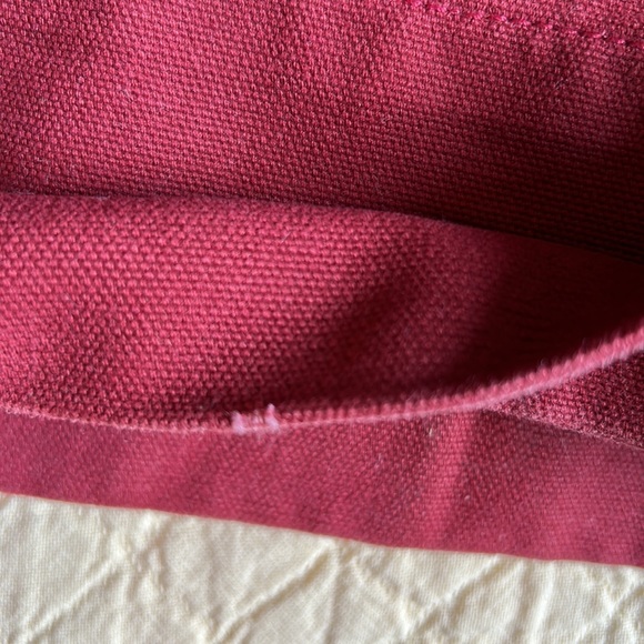 Father’s Daughter Brendan High Rise Short in Brick, USA Made, 100% Cotton, 28. - Picture 8 of 11